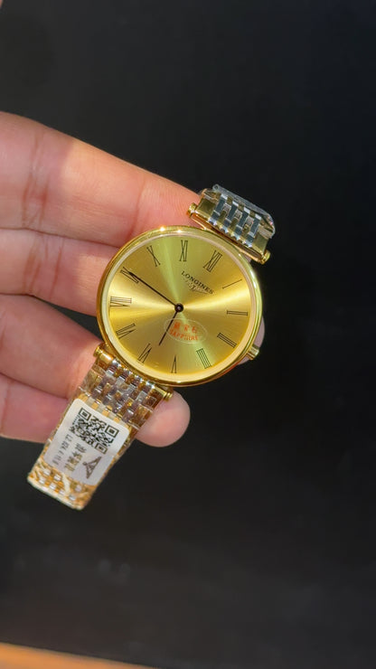 Longines | Gold Two Tone | Gold Plain Dial - twentyfour