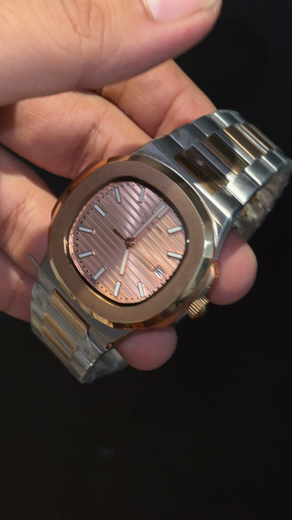 PP Auto | Rose Two Tone | Light Rose Dial