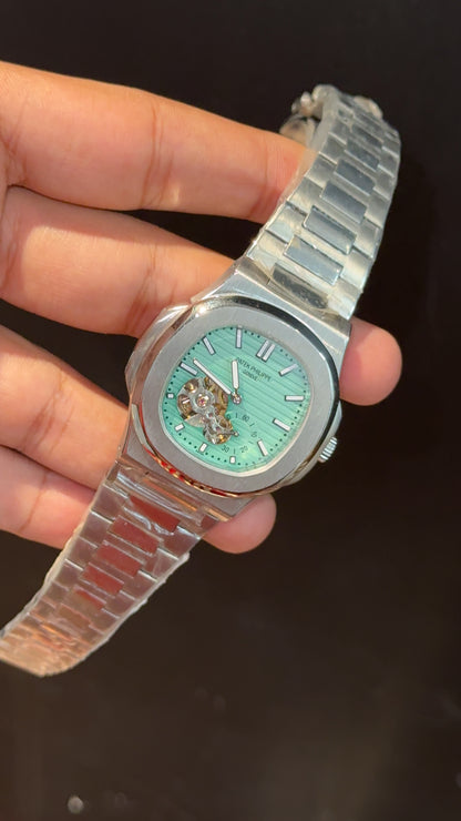 PP Auto | Open Heart Edition | Silver Chain | Tiffany Dial