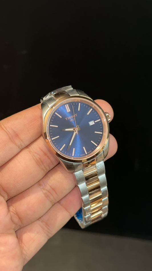 Tissot | Rose Two Tone Oyester | Blue Dial