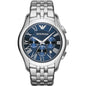 Emporio Armani Men’s Stainless Steel Blue Dial 44mm Watch AR 1787