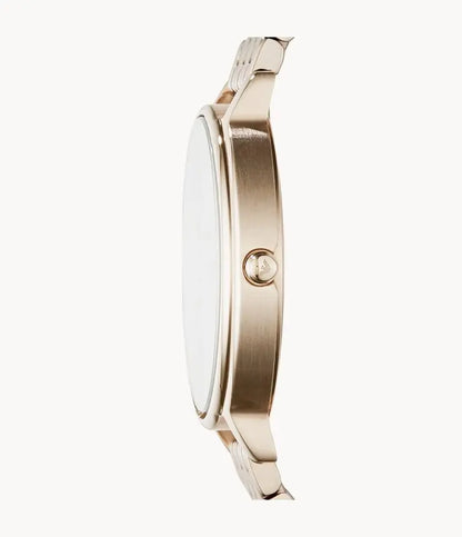 Emporio Armani Women’s Quartz Stainless Steel Rose Gold Dial 32mm Watch AR11062 - twentyfour