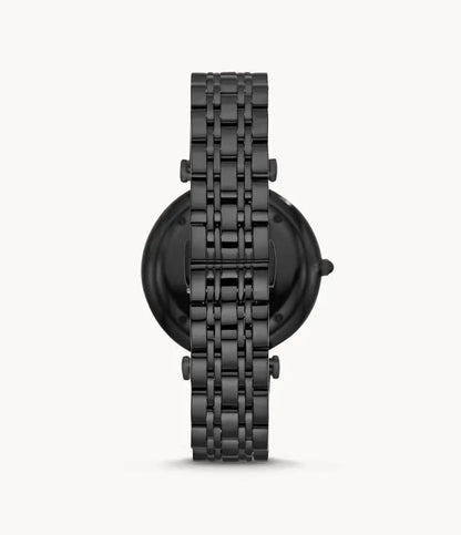 Emporio Armani Men’s Chronograph Quartz Stainless Steel Black Dial 40mm Watch AR 11299