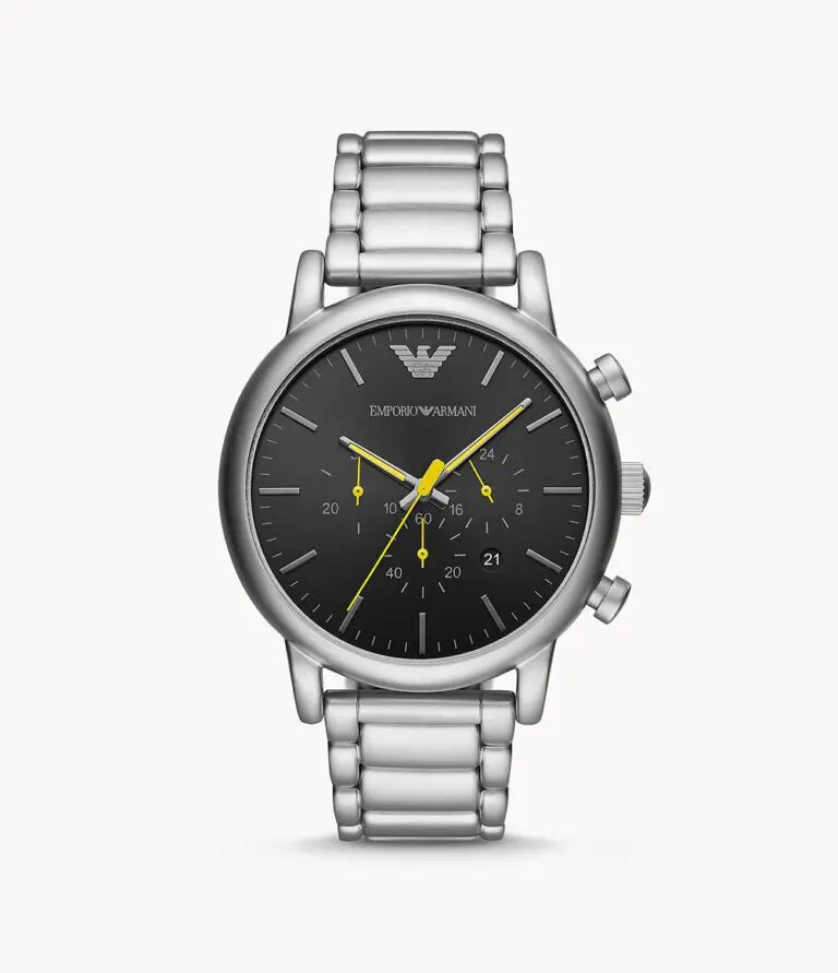 Emporio Armani | Men’s Quartz Stainless Steel Black 46mm Watch AR11324