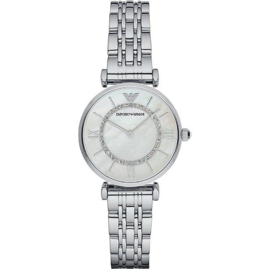 Emporio Armani Women’s Quartz Stainless Steel Mother of pearl Dial 32mm AR1908