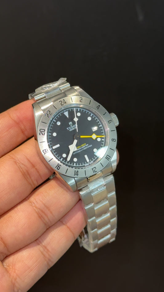 Tudor Gmt | Black Bay Snowflake | Silver Chain | Black Dial