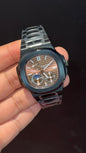 Pp Auto | Moonphase | Black Chain | Sub Brown Dials