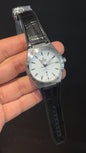 Omega Constellation | Silver Case | Black Strap | White Dial - twentyfour