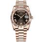 Twenty Four TF-2475 Day Date | Rose Chain | Smokey Dial