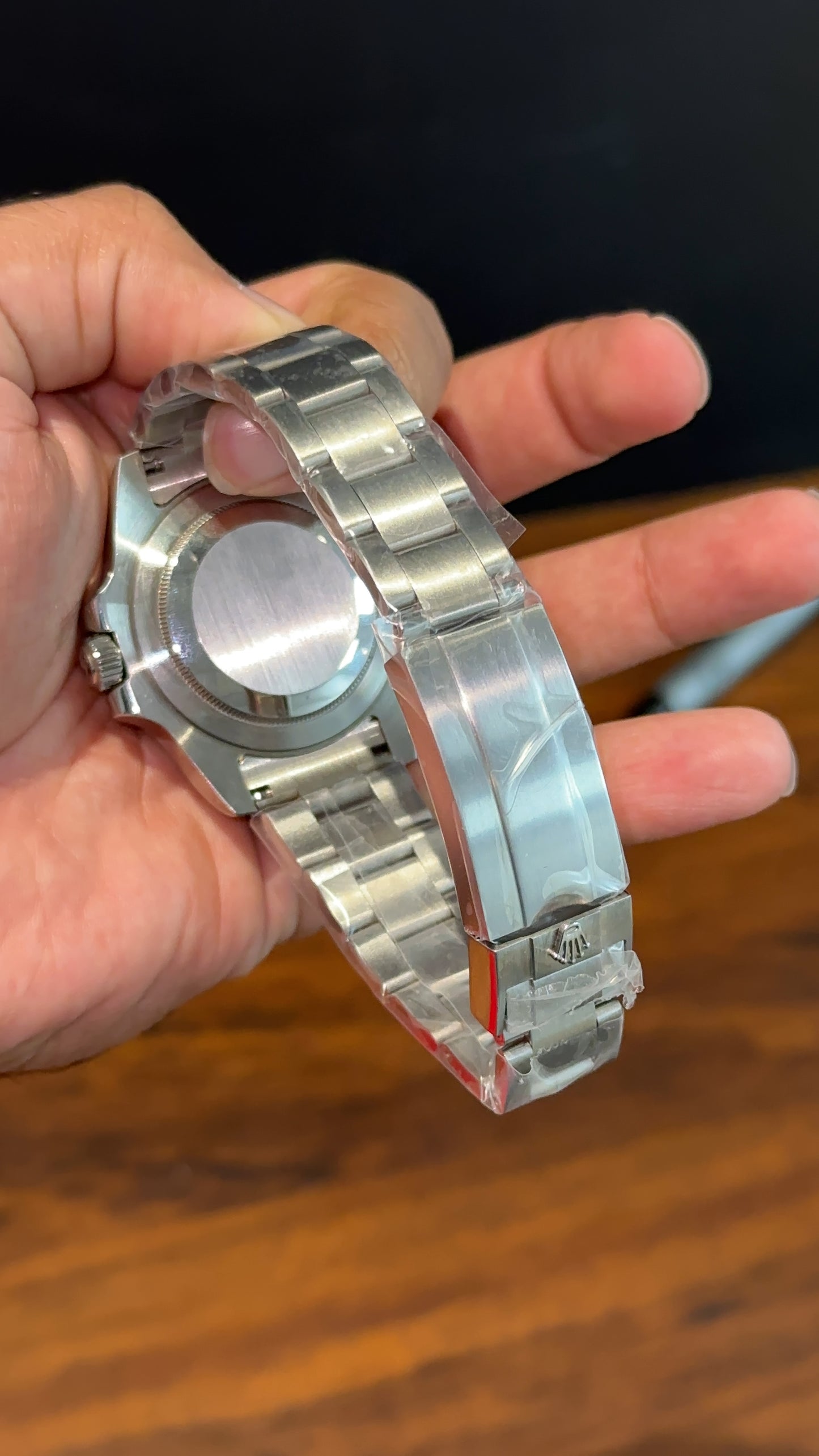 Submariner Smurf | Silver Chain | Blue Bezel | Blue Dial