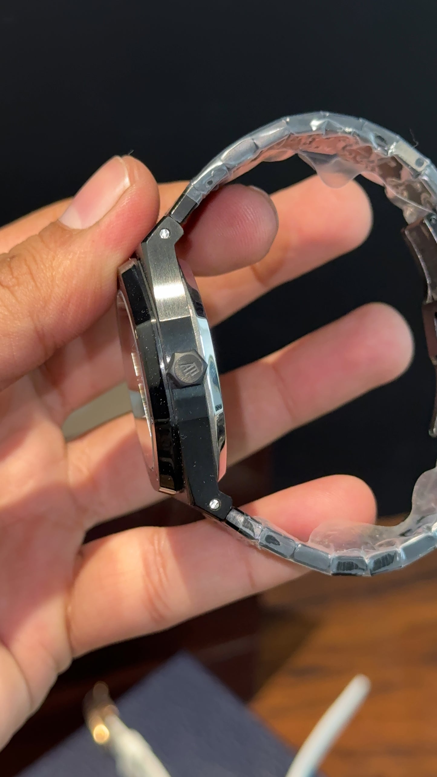 AP Skeleton | Auto | Black Chain | Black Dial