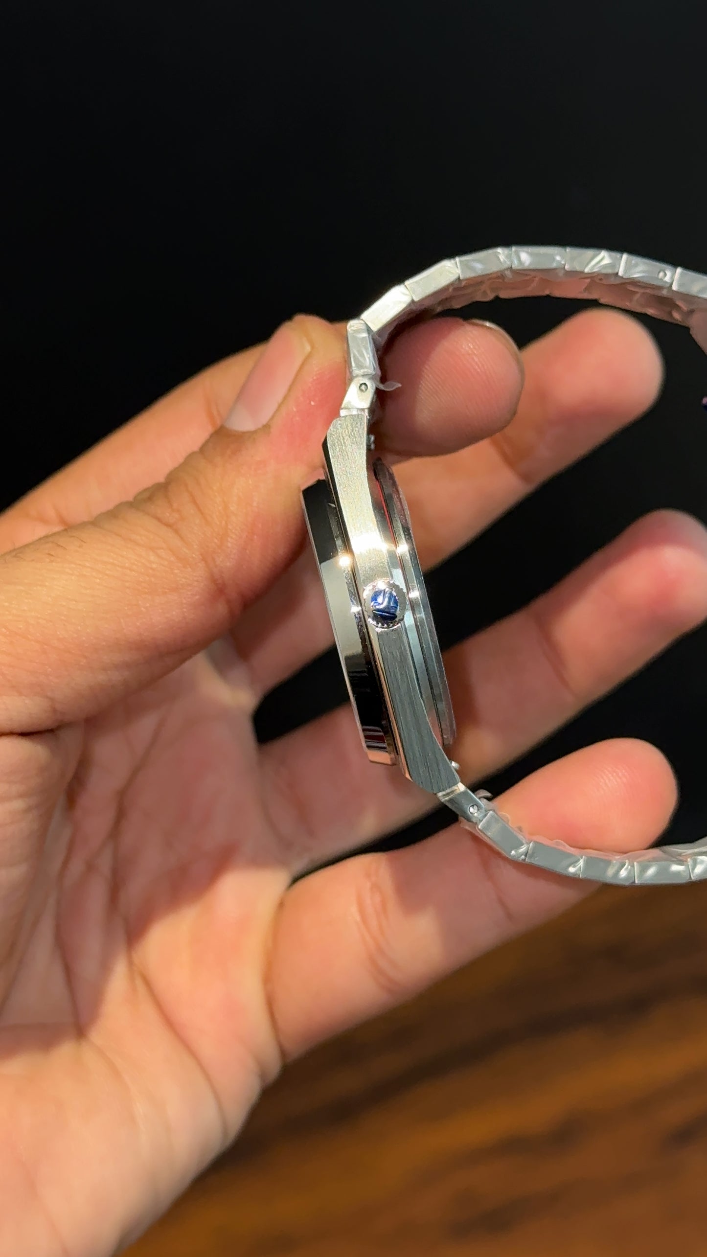 Tissot Prx | Auto | Silver Chain | Blue Texture Dial