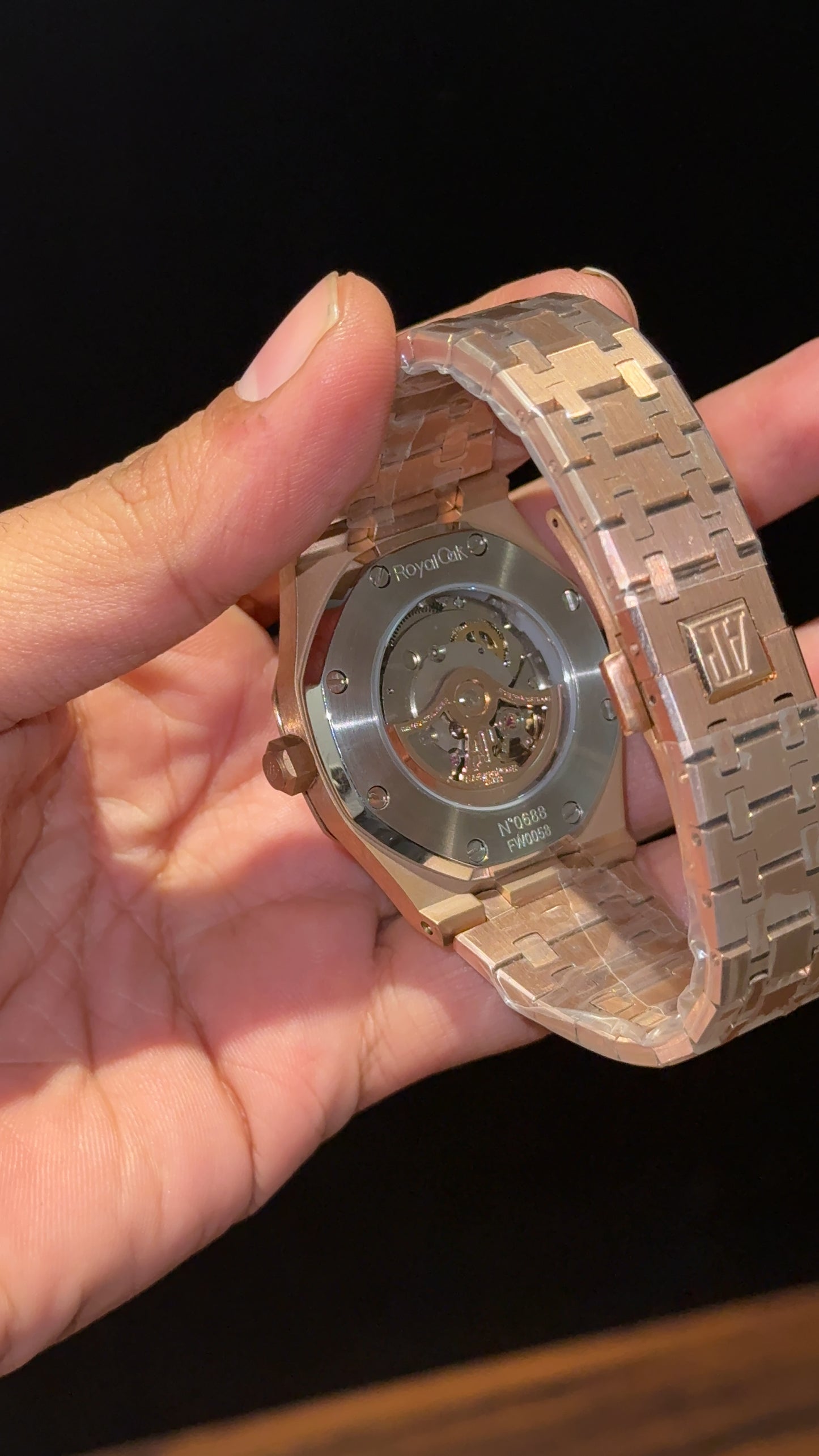 AP Auto | Rose Chain | Turquoise Dial