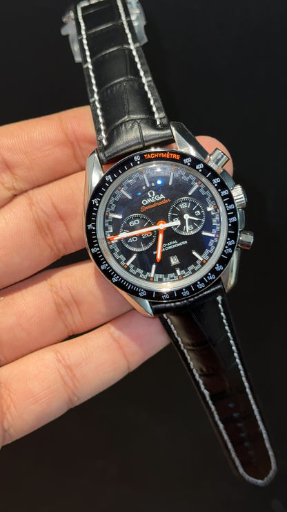 Omega Speedmaster | Black Bezel | Black Strap | Chrono | Black Dial
