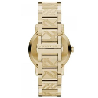 Burberry Men’s | Stainless Steel Gold Dial 38mm Watch BU9038