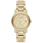 Burberry Men’s | Stainless Steel Gold Dial 38mm Watch BU9038