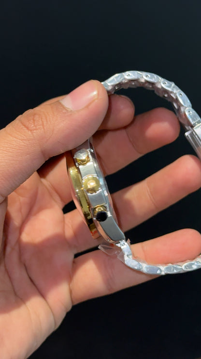 Omega Speedmaster | Gold Two Tone | Chrono | Grey Dial