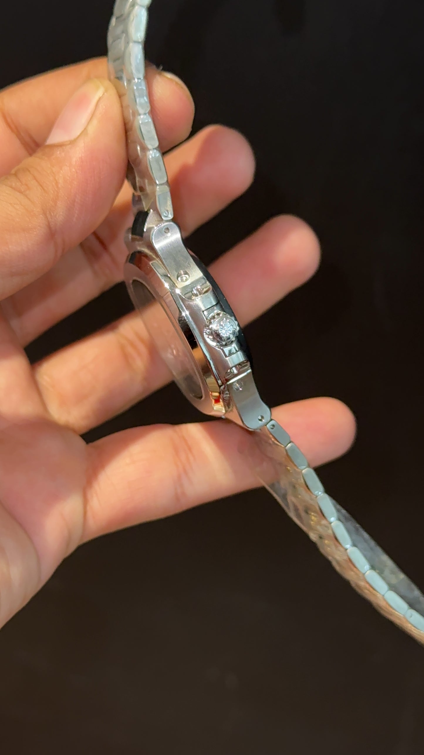 PP Auto | Open Heart Edition | Silver Chain | Tiffany Dial (Copy)