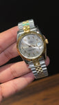 Datejust | 36mm | Gold Two Tone | Grey Arabic Dial