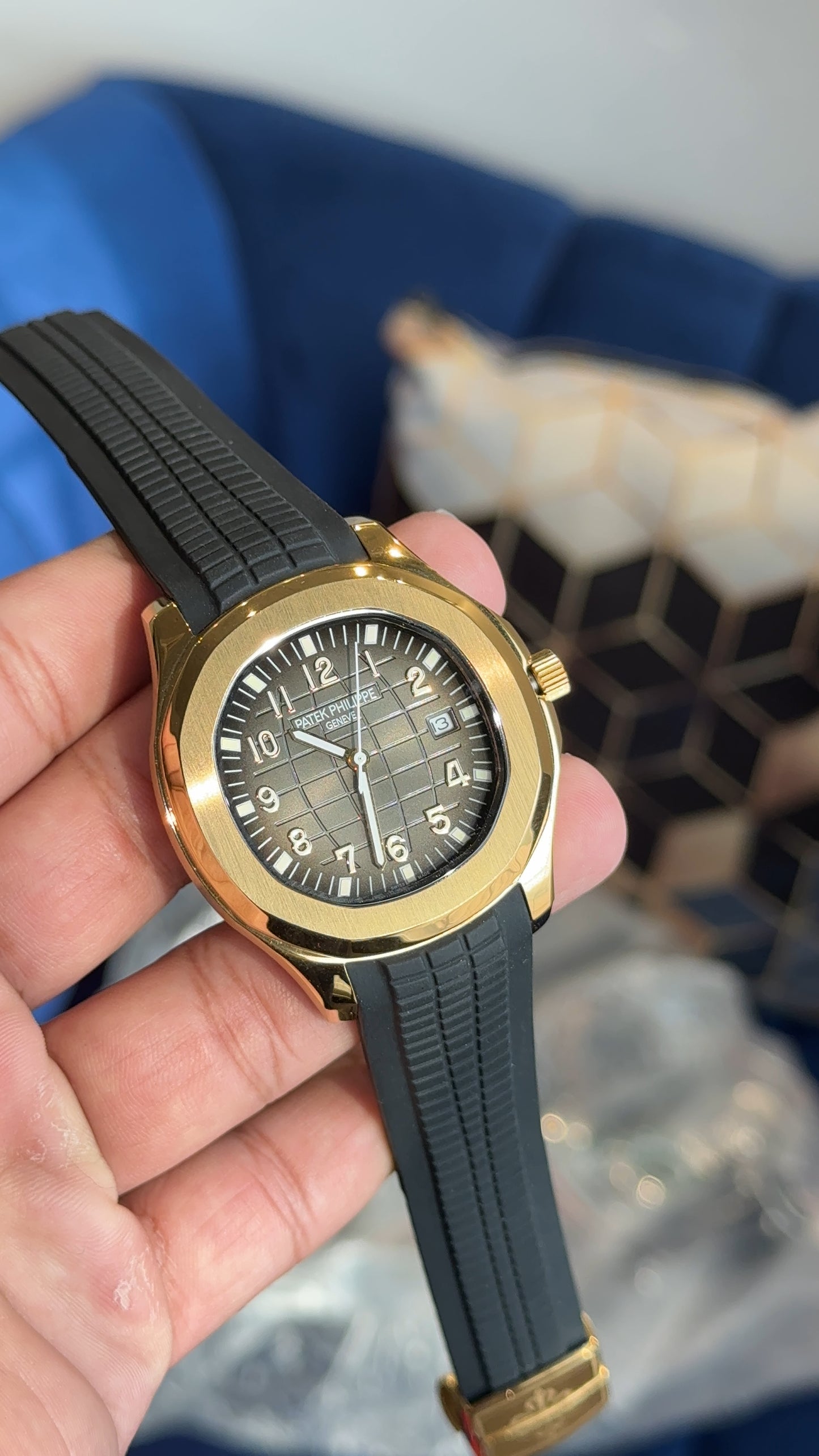 PP Auto | Yellow Gold | Grey Dial