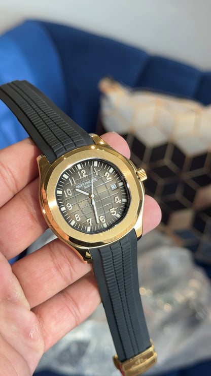 PP Auto | Yellow Gold | Grey Dial