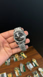Premium Datejust | 40mm | Silver Chain | Wimbledon Dial