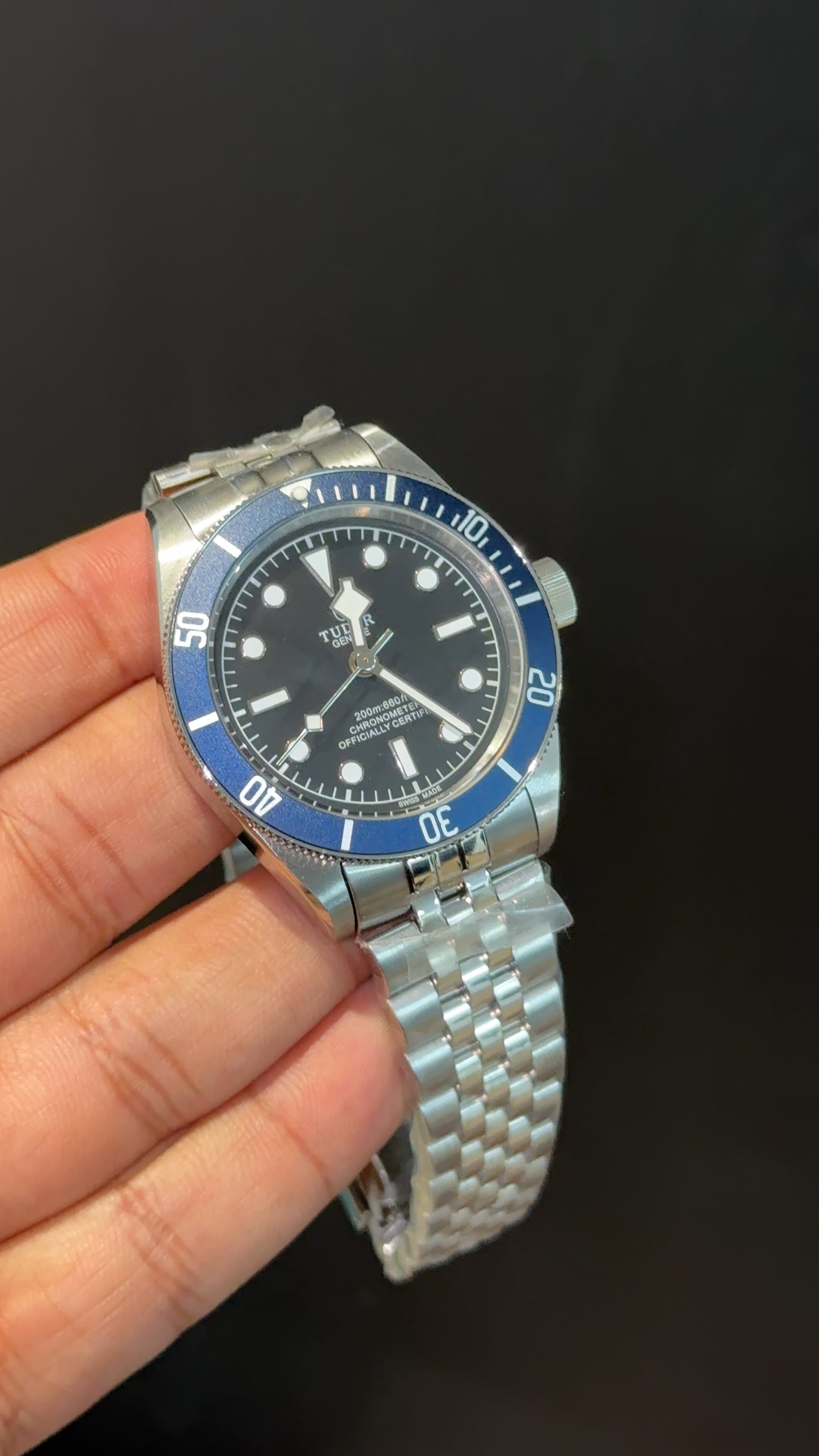 Tudor | Black Bay Pro | Silver Chain | Black Dial