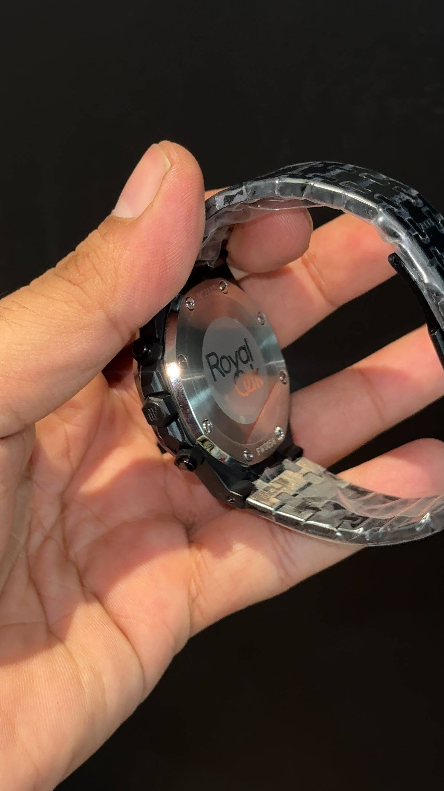 AP | Black Chain | Black Chrono Dial
