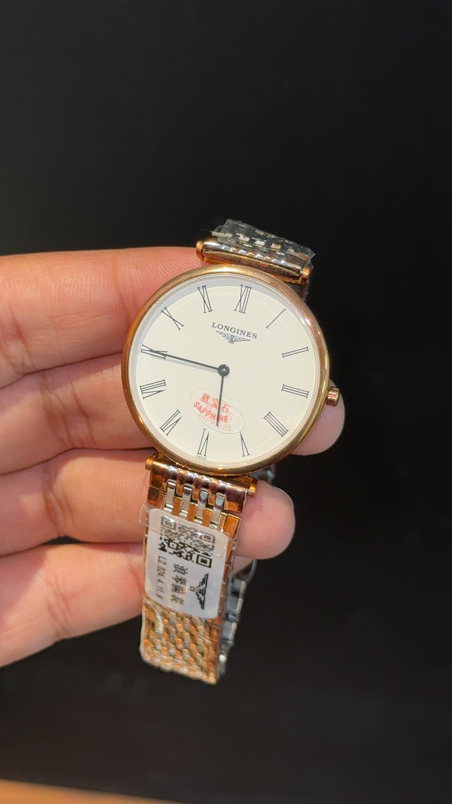 Longines | Rose Two Tone | White Plain Dial - twentyfour