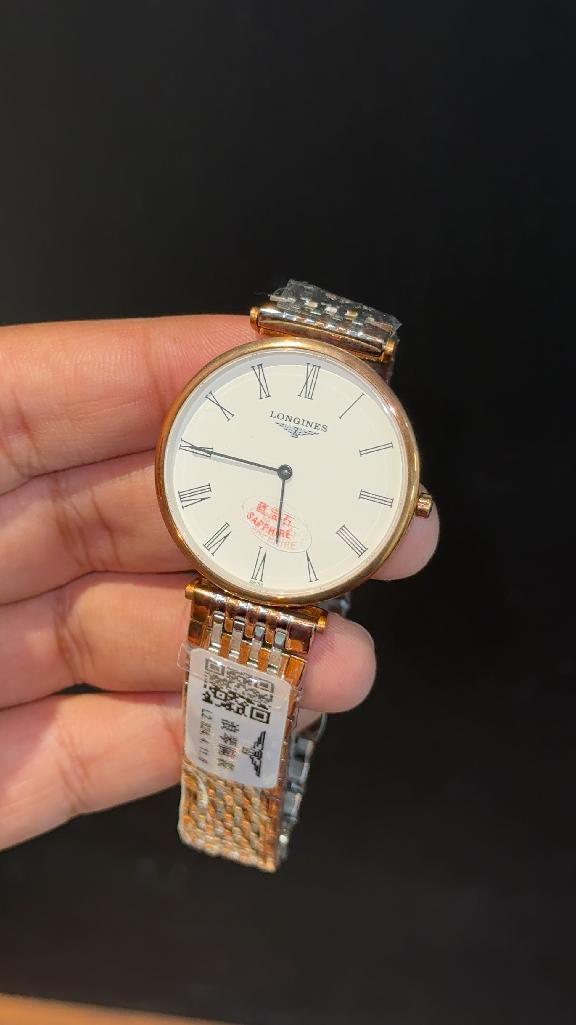 Longines | Rose Two Tone | White Plain Dial - twentyfour