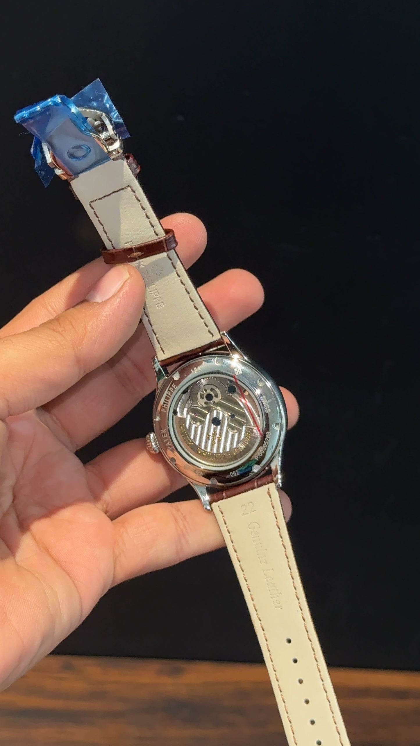 Pp Auto | Pendulum | Silver | Brown Strap | Silver Dial - twentyfour