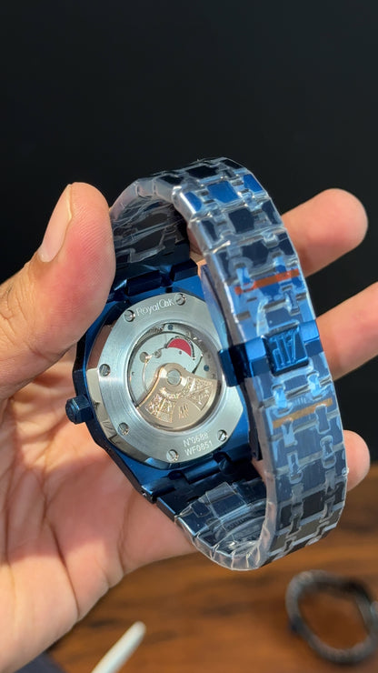AP Auto | Blue Chain | Chrono Calendar | Blue Dial