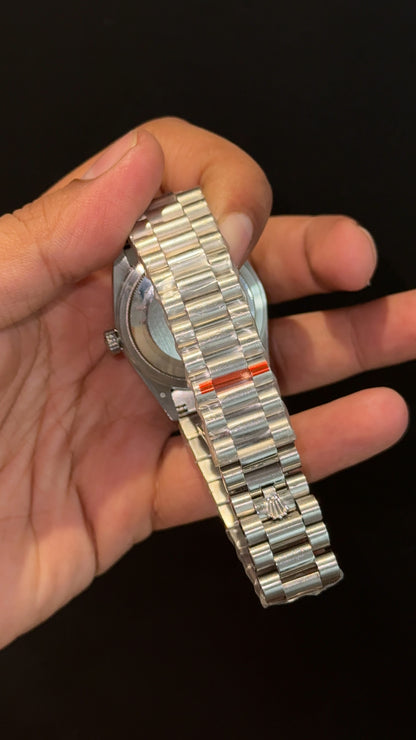 Daydate | 36mm | Silver Chain | Tiffany Dial - twentyfour