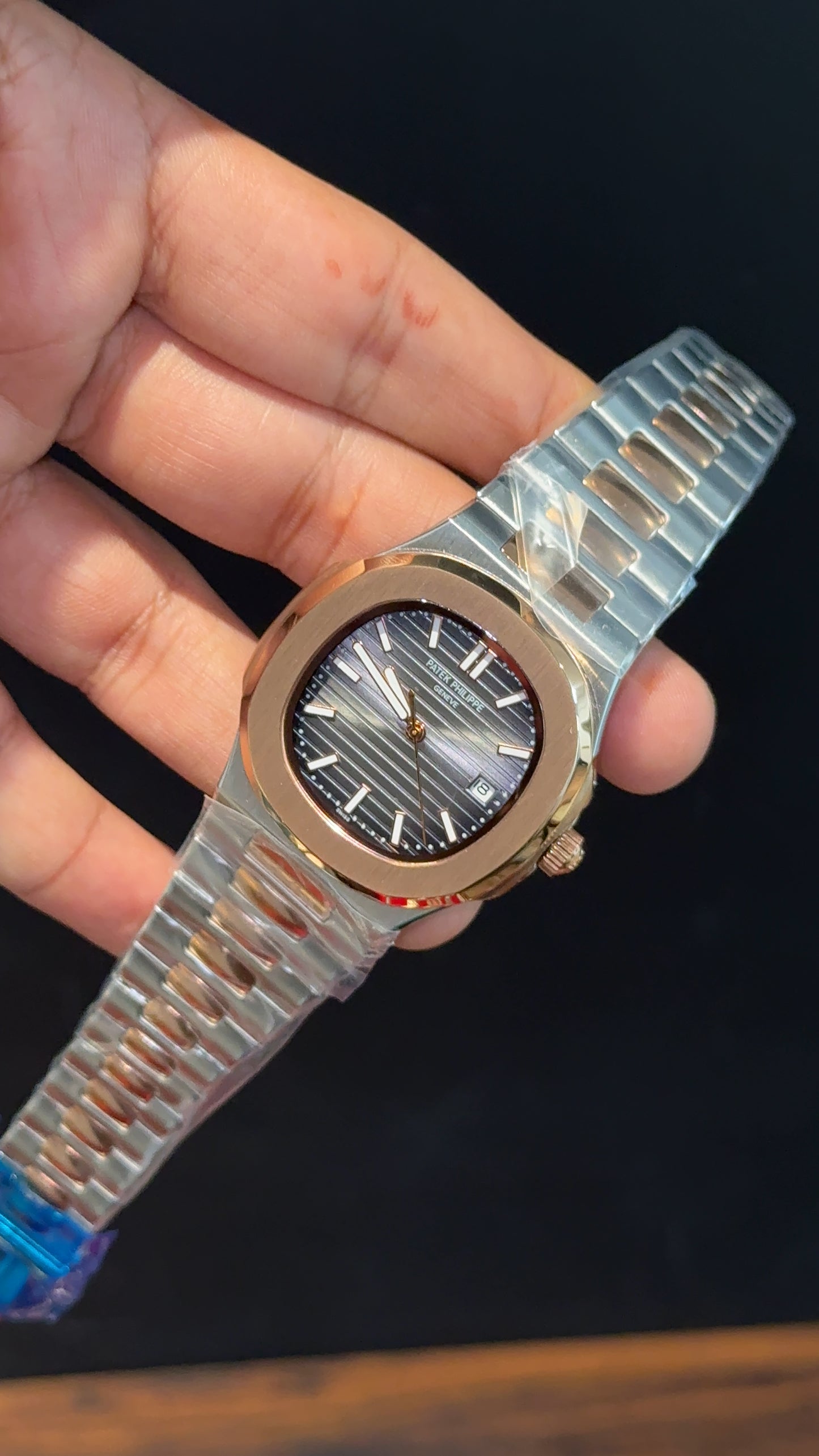 PP Auto | Rose Two Tone | Charcoal Dial - twentyfour