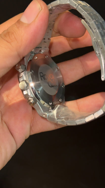 AP | Silver Chain | Silver Chrono | Blue Dial
