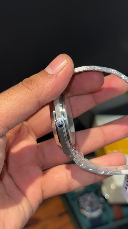 Tissot Prx | Auto | Silver Chain | Black Texture Dial