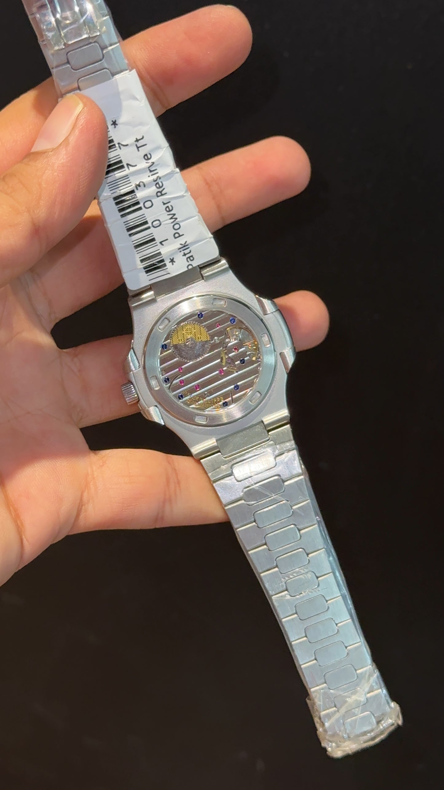 PP Auto | Power Reserve | Silver Chain | Silver Dial