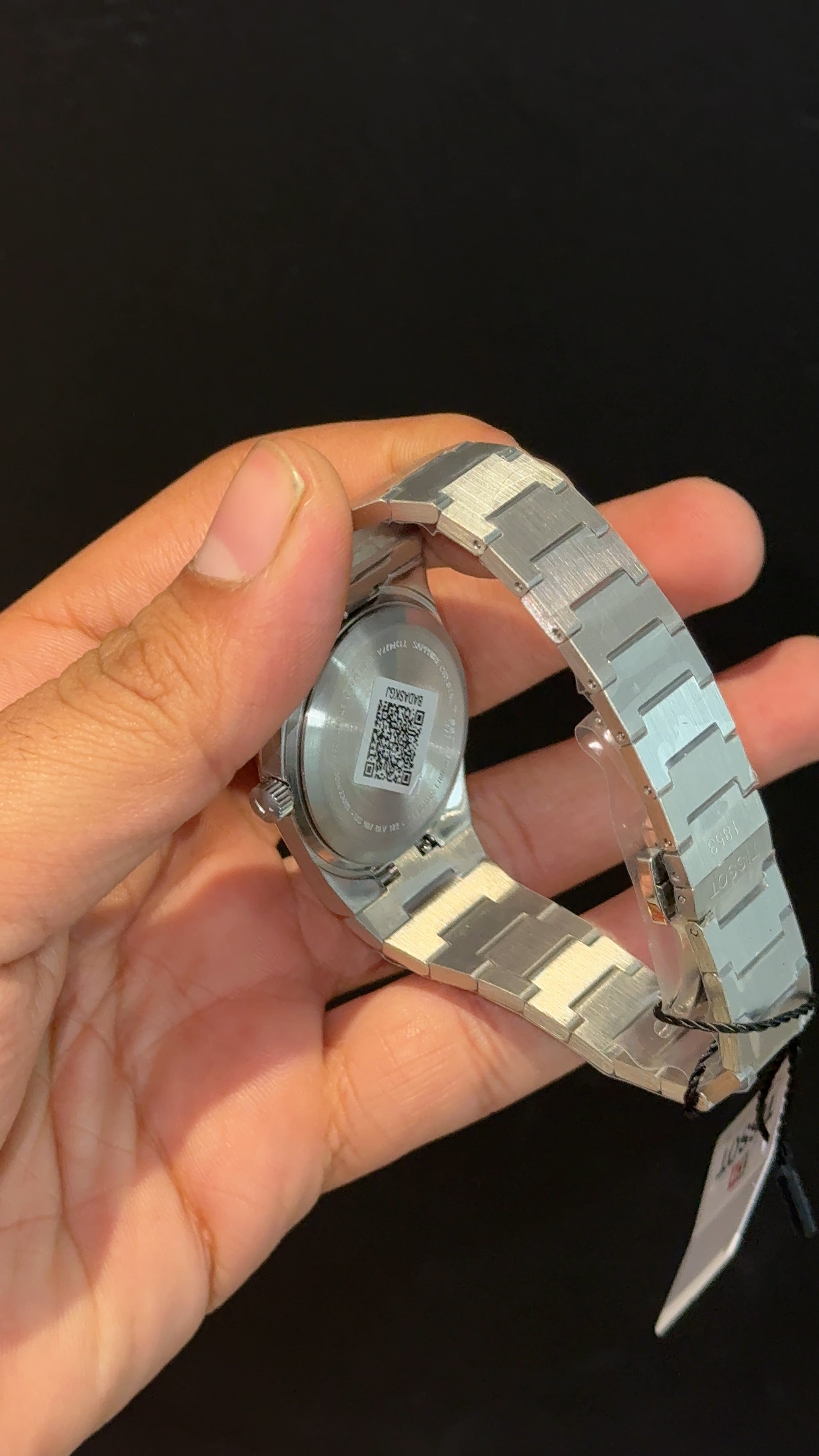 Tissot Prx | Quartz | Silver Chain | 35mm | Sky Blue Plain Dial - twentyfour