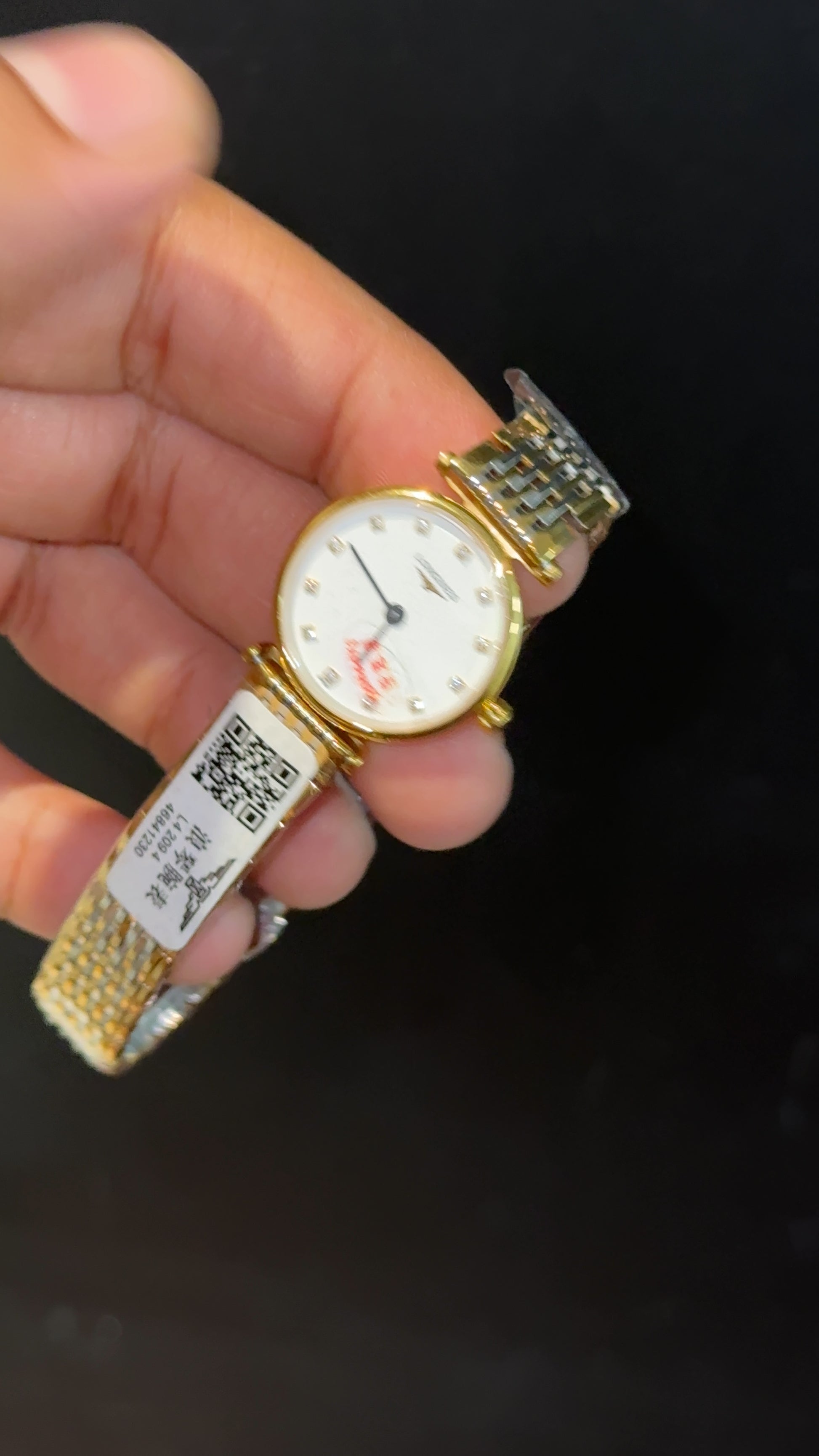 Longines | Woman | Gold Two Tone | White Diamond Dial - twentyfour