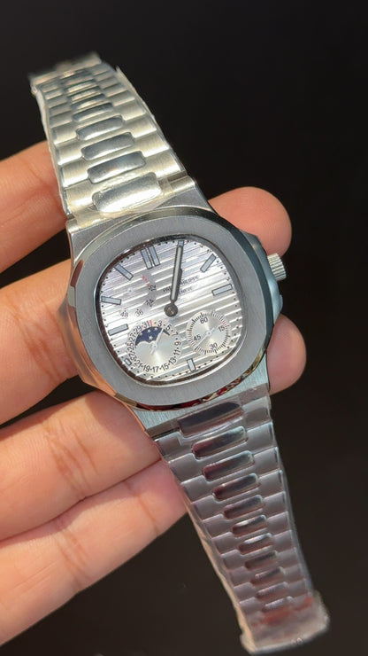 PP Auto | Power Reserve | Silver Chain | Silver Dial