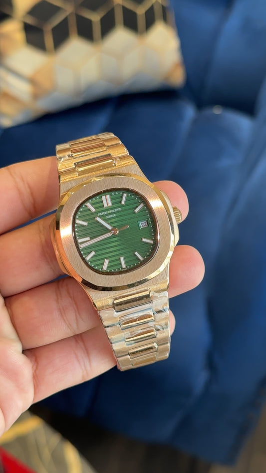 Pp Auto | Rose Green Dial