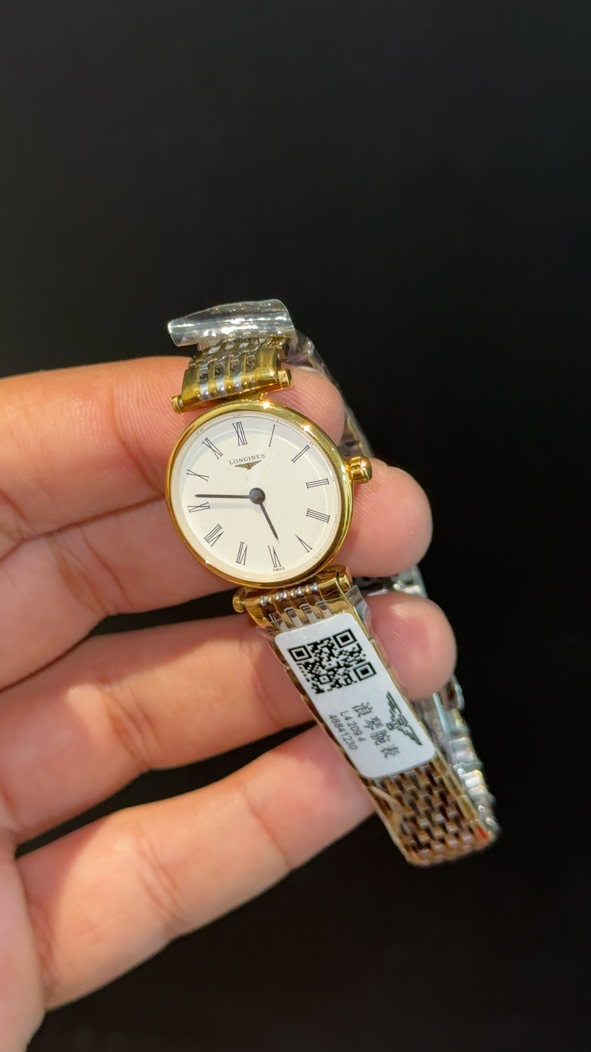 Longines | Woman | Gold Two Tone | White Plain Dial - twentyfour