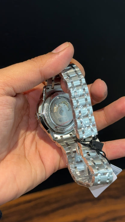 Tissot T-Classic | Auto | Silver Chain | Shaddy Blue Dial