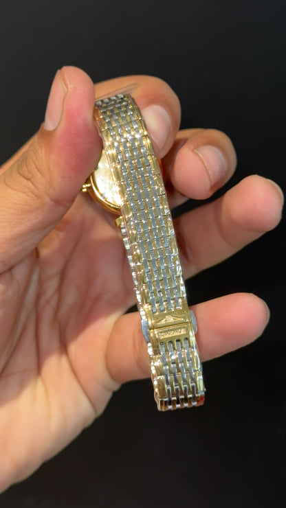 Longines | Woman | Gold Two Tone | White Diamond Dial - twentyfour