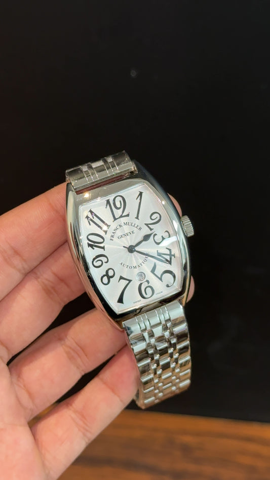 Franck muller | Silver Chain | White Dial