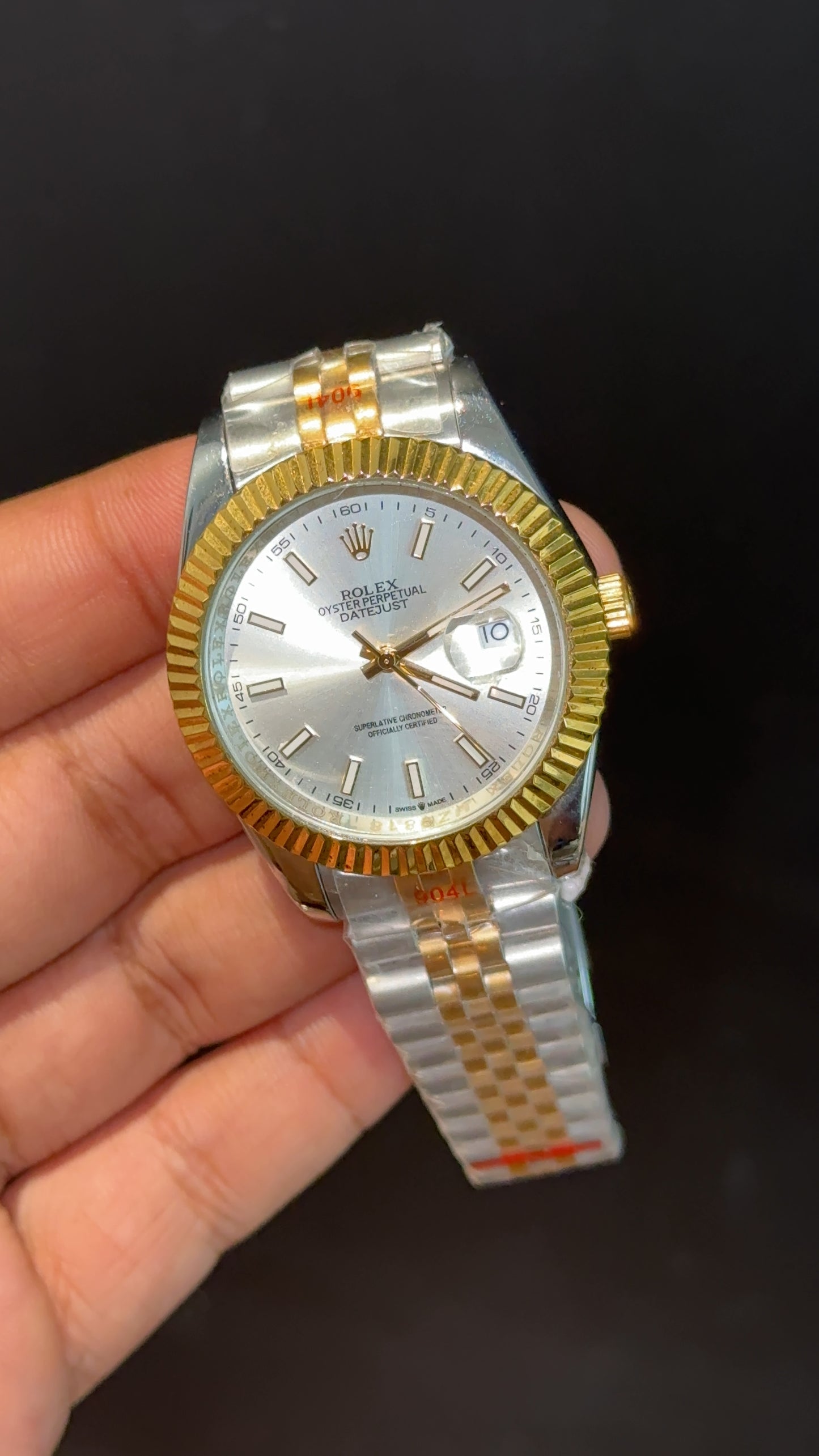 Datejust | Gold Two Tone | Silver Dial - twentyfour