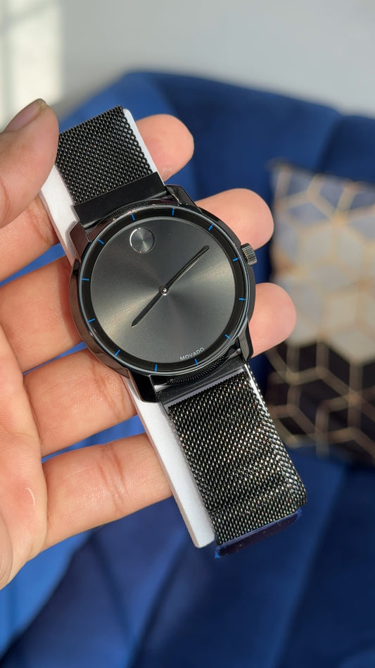 Movado | Men | All Black | Magnetic Strap