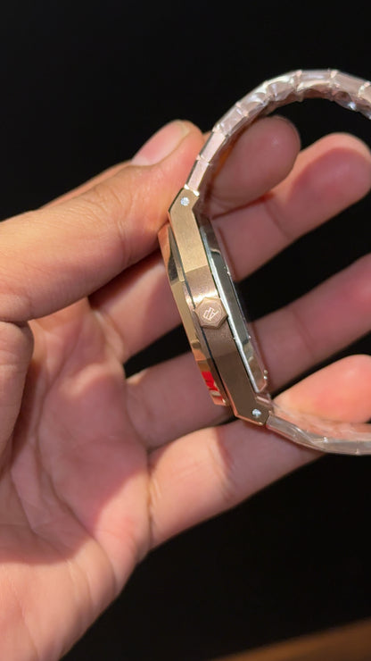 AP Auto | Rose Chain | Blue Dial