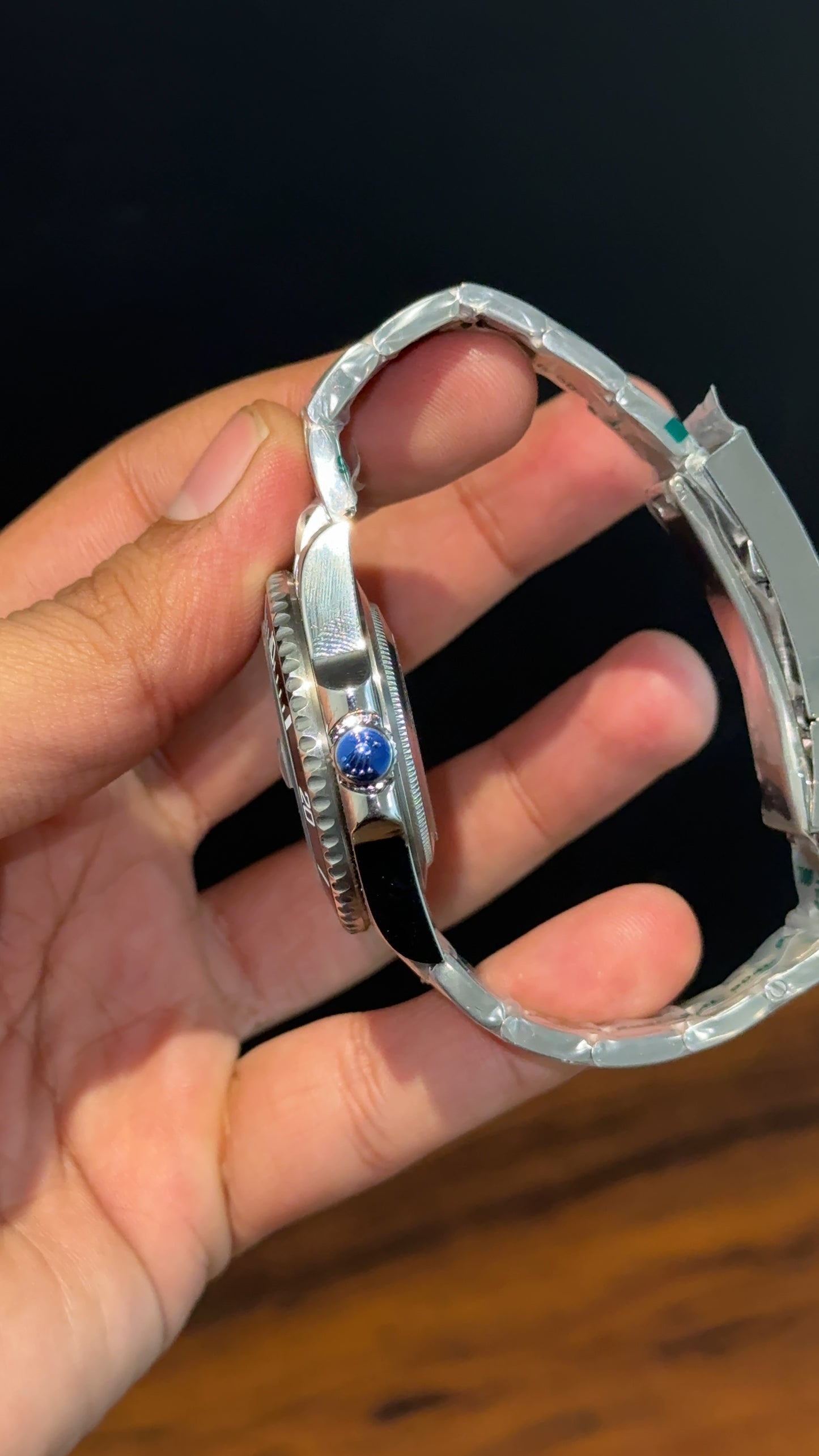 Submariner | Silver Chain | Black Dial