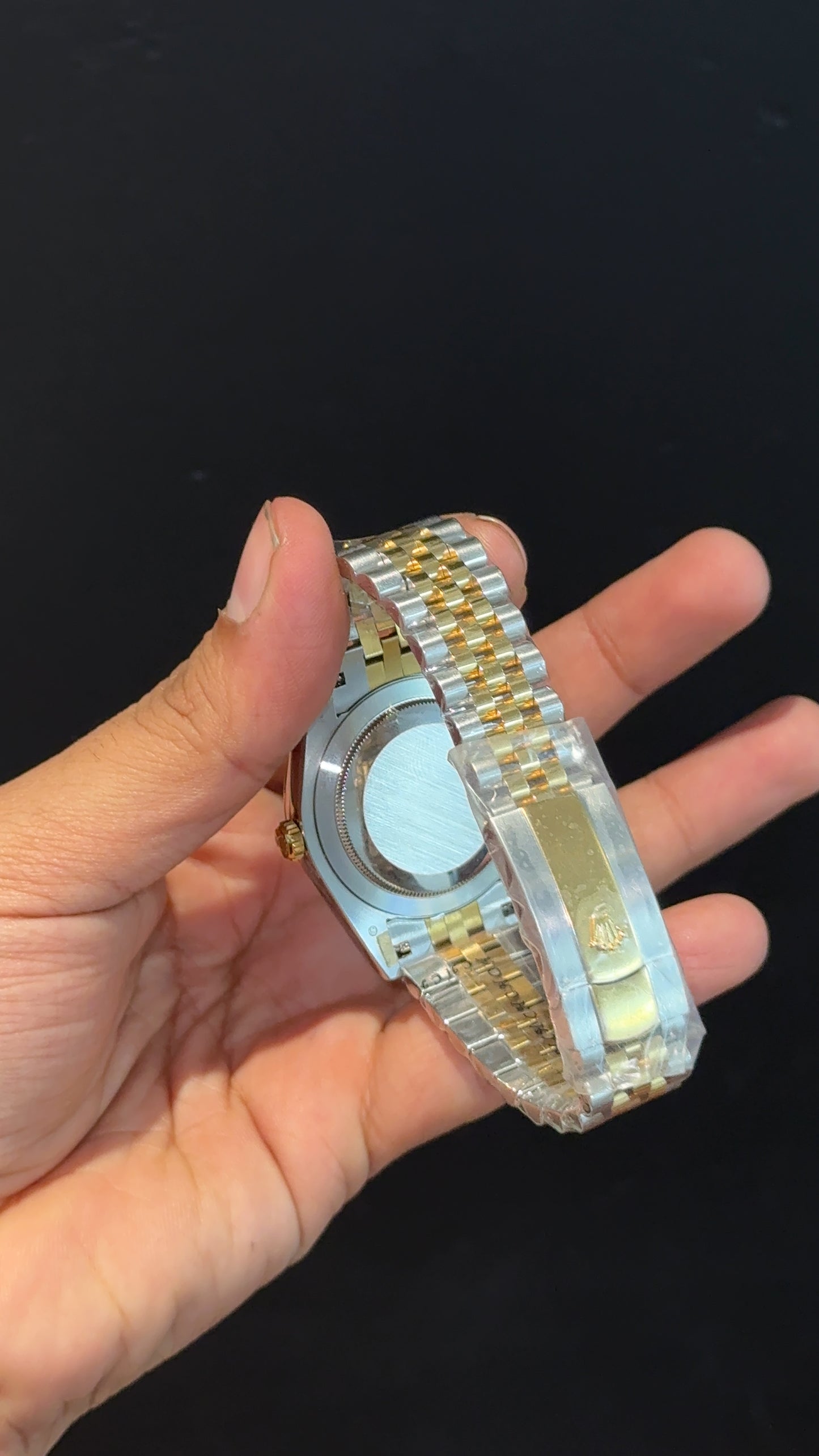 Premium DateJust | Gold Two Tome | Light Grey Dial